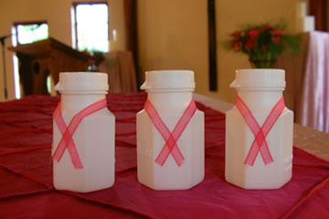 Bubbles for your wedding confetti