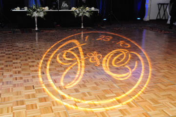 Initials at your Bloemfontein wedding