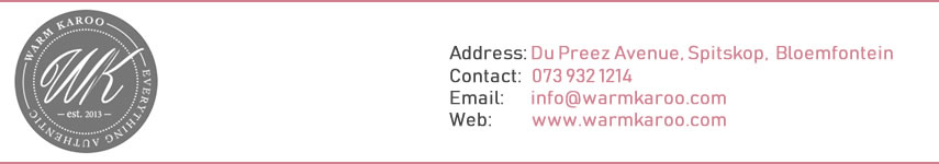 Warm Karoo - Wedding Venues Bloemfontein